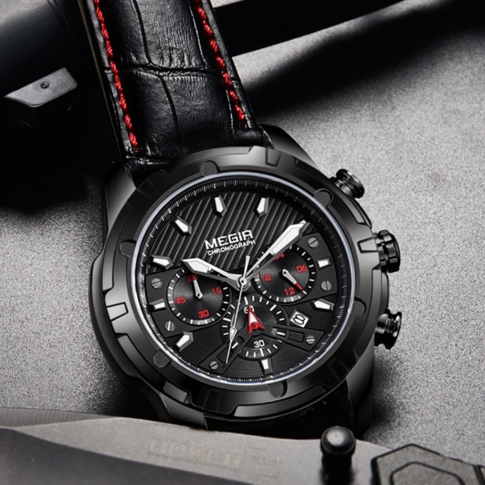 David™ | Men’s Military Chronograph Watch