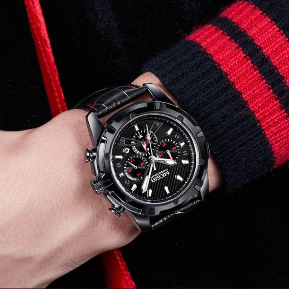 David™ | Men’s Military Chronograph Watch