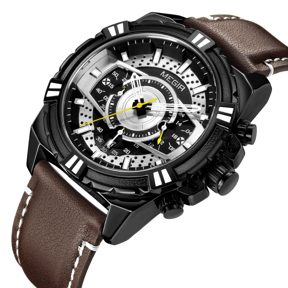 Valor™ | Men’s Chronograph Leather Watch
