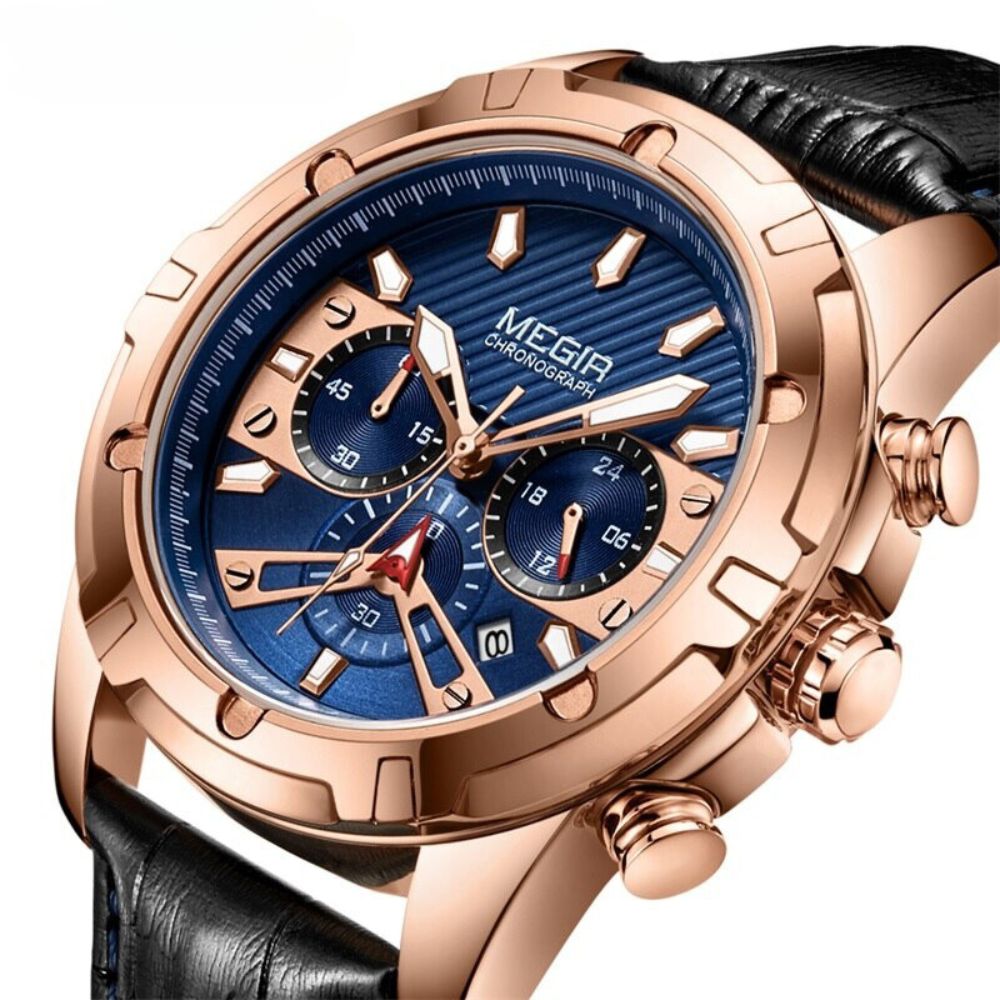 David™ | Men’s Military Chronograph Watch