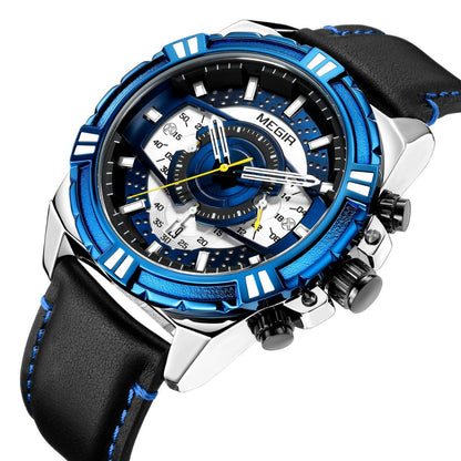 Valor™ | Men’s Chronograph Leather Watch