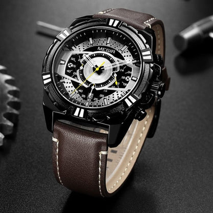Valor™ | Men’s Chronograph Leather Watch