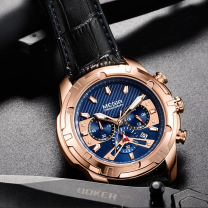 David™ | Men’s Military Chronograph Watch