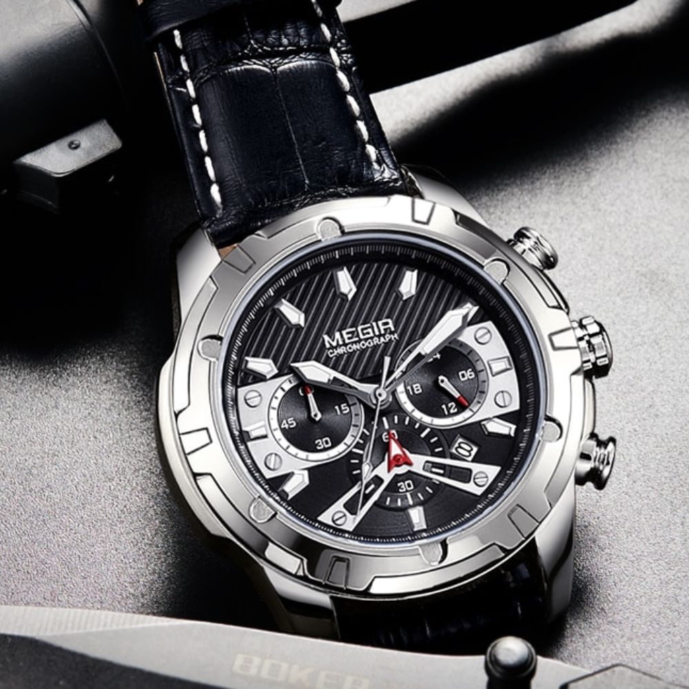 David™ | Men’s Military Chronograph Watch