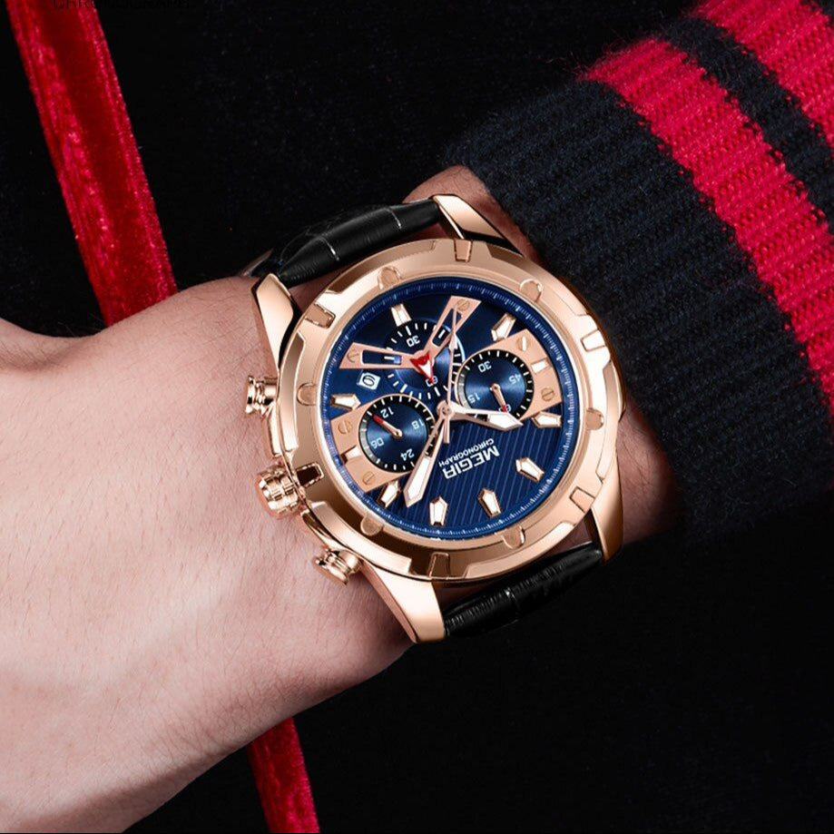 David™ | Men’s Military Chronograph Watch