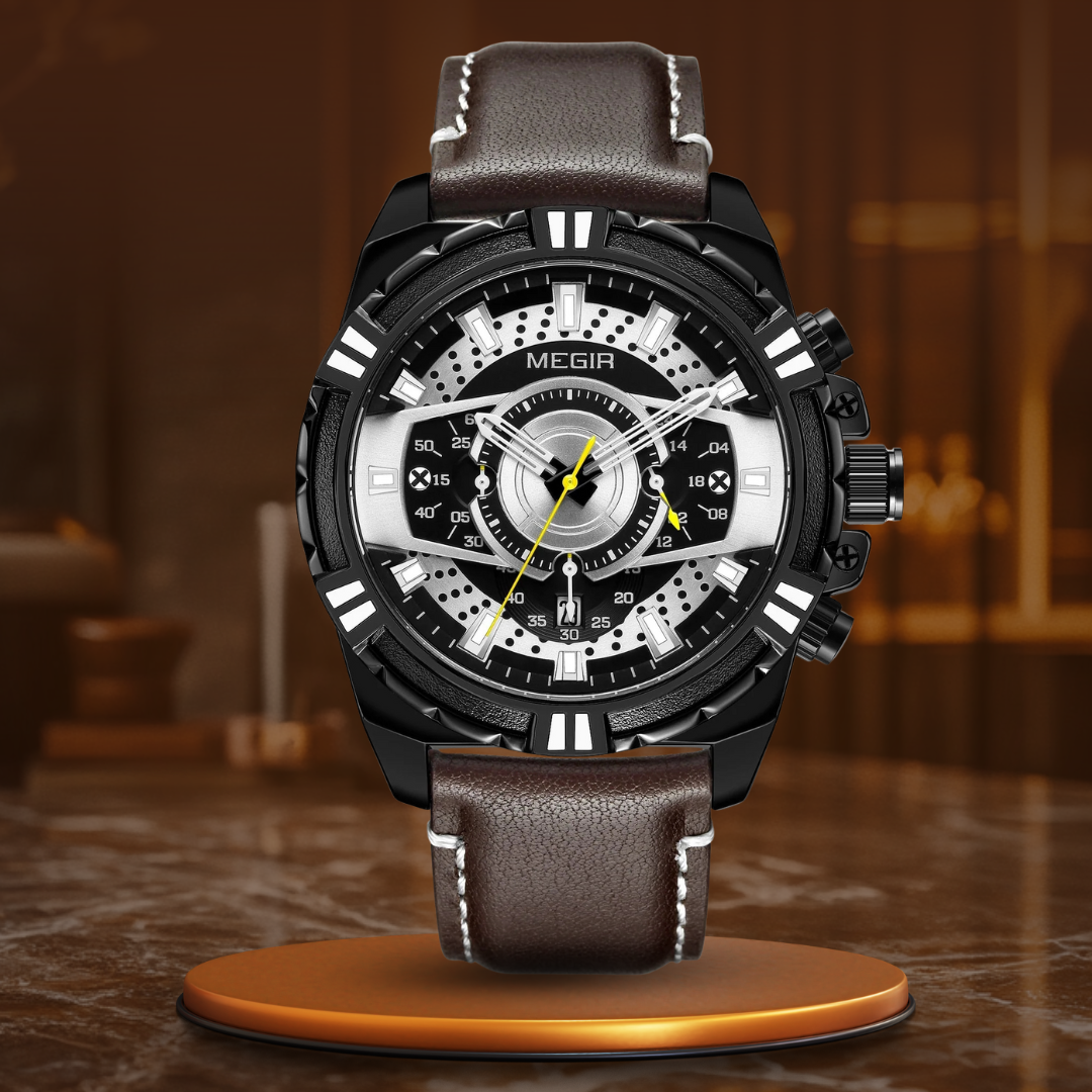 Valor™ | Men’s Chronograph Leather Watch