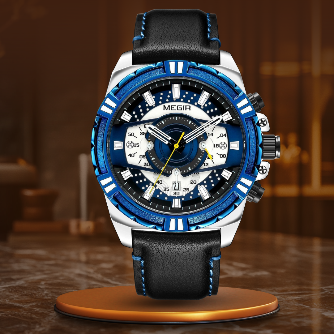Valor™ | Men’s Chronograph Leather Watch