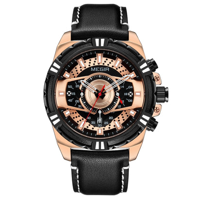 Valor™ | Men’s Chronograph Leather Watch