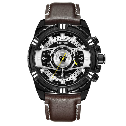Valor™ | Men’s Chronograph Leather Watch
