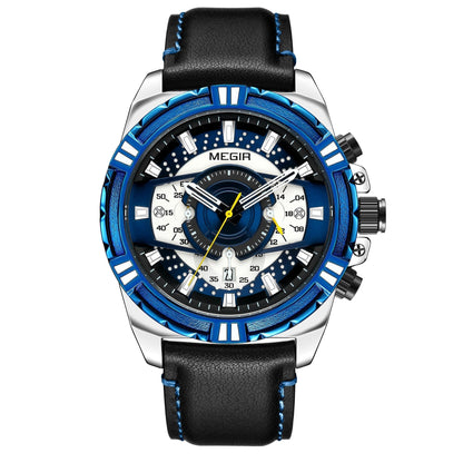 Valor™ | Men’s Chronograph Leather Watch